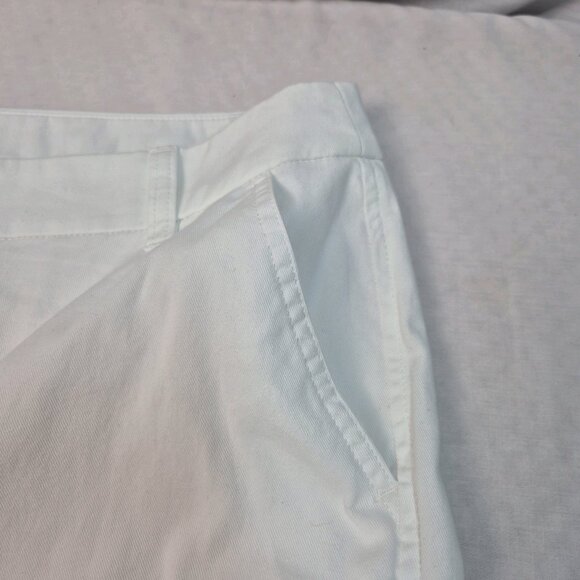 J. Crew Women’s Size 14 White 7" Inseam Classic Chino Short (54) - Picture 6 of 11